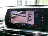 高画質の全周囲カメラが付いております。コーナーセンサーと併せてご利用いただくと駐車も楽々