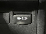 【1500Wアクセサリーコンセント】消費電力1500Wまでの家電が使えます。キャンプやスポーツ・アウトドアでのアクティビティはもちろん、災害・停電の際に大活躍♪