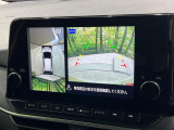【アラウンドビューモニター】専用のカメラにより、上から見下ろしたような視点で360度クルマの周囲を確認することができます☆死角部分も確認しやすく、狭い場所での切り返しや駐車もスムーズに行えます。