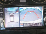 車の全周囲を確認できるアラウンドビューモニター