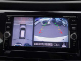「アラウンドビューモニター」・・・上空から見た映像で車庫入れ簡単♪♪