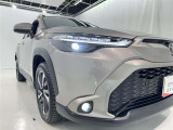 フォグランプ装着車です。暗い夜道の車両前方を明るく照らします