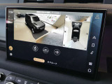 【3Dサラウンドカメラ(360&deg;カメラ)】全方位の死角となる部分や発進時・駐車時・細い路地からの運転などカメラを通してモニターで確認することが可能です。