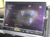 ナビゲーションはギャザズ9インチメモリーナビ(LXU-237NBi)を装着しております。AM、FM、CD、DVD再生、Bluetooth、音楽録音再生、フルセグTVがご使用いただけます。