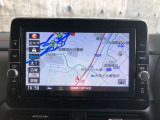 大画面9インチ日産純正ナビゲーションMM321D-L。