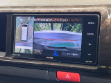 【パノラミックビューモニター】専用のカメラにより、上から見下ろしたような視点で360度クルマの周囲を確認することができます☆死角部分も確認しやすく、狭い場所での切り返しや駐車もスムーズに行えます。
