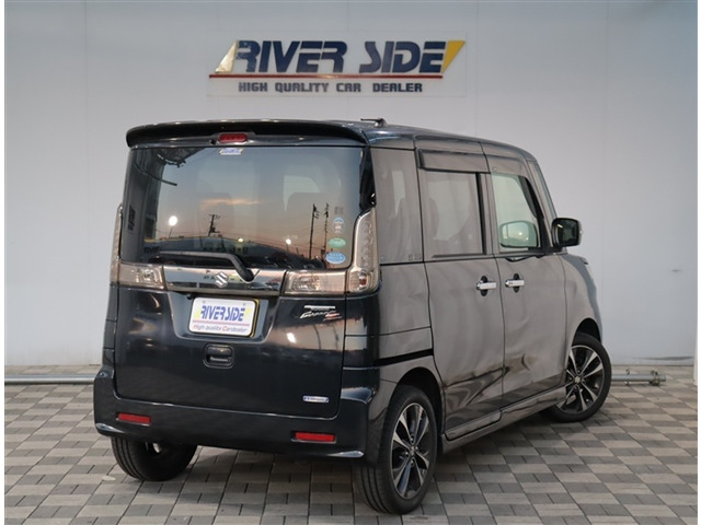 スズキ スペーシアカスタム Zターボ の中古車詳細 (63,000km, ブラック