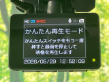 【ドライブレコーダー】安心・安全なカーライフに必須のドライブレコーダーを装備!走行中はもちろん、あおり運転や事故に遭遇した際の状況も映像で記録し、万一のリスクに備えます。