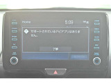 視認性が高いディスプレイ付きオーディオを装備、操作性も良好で直感的なソース選択が可能です。