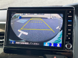 【 バックカメラ 】駐車が苦手な方でも映像で後方の安全確認もしっかり♪見えない死角の部分や距離感などモニター確認することが可能です!//