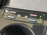 【シートベンチレーション】夏場は涼しい風でお尻や背中の熱やムレを防ぎ、冬はエアコンよりも早く温まってポカポカに!季節を問わず快適に過ごせます。