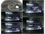 メーター内には、外気温・平均車速・平均燃費・瞬間燃費・走行可能距離のECO情報が表示できる機能があります!