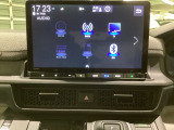ワイド画面のナビゲーションはフルセグTV、インターナビ対応のGathers純正メモリーナビを搭載しています。Bluetoothオーディオ機能がありますので、スマートフォンなどの音楽も再生できます。