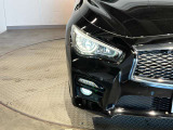 LEDヘッドライトが明るく照らします☆