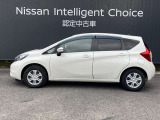 ノートの横からの画像になります。当店は全車整備、保証付なので安心してご検討頂けます。