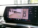 高画質の全周囲カメラが付いております。コーナーセンサーと併せてご利用いただくと駐車も楽々