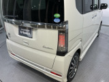 視認性がいいテールランプ。後続車にも存在をアピール。