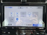 嬉しい装備です♪フルセグTV・DVD再生・Bluetoothオーディオに対応しています!!