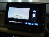 ◆リアワイドカメラシステム◆3種類の表示で後方確認をサポート♪セレクトレバーを「R」の位置に入れるとカメラ画像に切り替え。ノーマルビューでは従来のリアカメラと同様の標準的なビューで表示します!