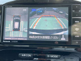 アラウンドビューモニター、駐車中の車を空から見下ろしているかのような映像で表示し、駐車をアシストします