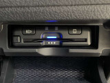ETC車載器付きです。高速道路の料金所もスムーズに通過できます。