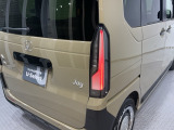 視認性がいいテールランプ。後続車にも存在をアピール。