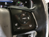 ハンドル右側にはクルーズコントロールのスイッチが装備され運転中の操作も安心して行えます。