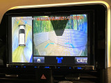 【パノラミックビューモニター】専用のカメラにより、上から見下ろしたような視点で360度クルマの周囲を確認することができます☆死角部分も確認しやすく、狭い場所での切り返しや駐車もスムーズに行えます。