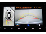 バックカメラで駐車も楽々です。