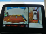 【全周囲カメラ】まるで上から車を見ている様に移ります☆縦列駐車や幅寄せ時に大活躍♪