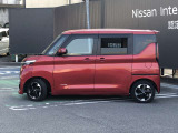 左オートスライドドア。開口部はワイドな650mm。余裕をもって乗り降りできます。