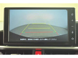 バックガイドモニターで、後方を確認しながら安心して駐車することができます。運転初心者も熟練者も必須の機能ですよ!