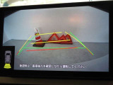 バックガイドモニターを装備しています、車庫入れもラクラクです。