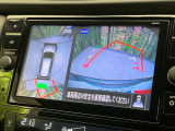 【アラウンドビューモニター】専用のカメラにより、上から見下ろしたような視点で360度クルマの周囲を確認することができます☆死角部分も確認しやすく、狭い場所での切り返しや駐車もスムーズに行えます。