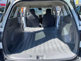 後席を倒してさらに荷物が搭載できます