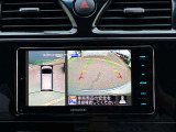 アラウンドビューモニターも付いているので、車庫入れもスムーズにできます。