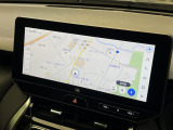 【12.3インチワイドナビ】高級感とインパクトのある大型ワイドナビを装備。各種オーディオ操作はもちろん、横長ワイド画面でのマップ2分割表示など、利便性も高いナビです♪