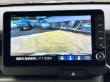 バックカメラ装着済!後退時、画面で後方の視界をサポートします。