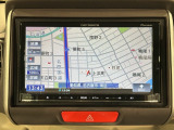 社外ナビ搭載です。知らない道も安心ですね!