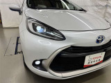 LEDヘッドライトです。デザイン性がよくとても明るいので、夜間の走行や悪天候でも安心です。しかも長寿命!
