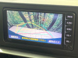 【バックカメラ】駐車時に後方がリアルタイム映像で確認できます。大型商業施設や立体駐車場での駐車時や、夜間のバック時に大活躍!運転スキルに関わらず、今や必須となった装備のひとつです!