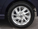 【タイヤ】 【純正14インチアルミホイール】《155/65R14》専用のアルミなのでお車のイメージぴったりですね!