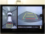後退時の後方映像もばっちりです!