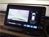 ◆リアワイドカメラシステム◆3種類の表示で後方確認をサポート♪セレクトレバーを「R」の位置に入れるとカメラ画像に切り替え。ノーマルビューでは従来のリアカメラと同様の標準的なビューで表示します!