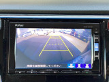 後方確認はバックカメラにお任せ♪後退時に便利で、駐車が楽になります♪