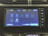 Bluetooth対応、CD/DVD再生機能付き。お好きな音楽を聴きながらのドライブは楽しいですよね〜♪