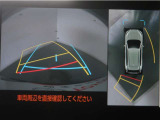 パノラミックビューモニター付きです。車両を上から見た様な映像を画面に表示。運転席からの目視だけでは見にくい、車両周辺の状況をリアルタイムでしっかり確認出来ます。