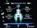隣車線を走る車両をレーダーで検知し、ドアミラーでは確認しにくい後側方エリアに存在する車両に加え、急接近してくる車両も検知します。車両を検知するとドアミラーに搭載されたLEDインジケーターが点灯します。