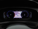 デジタルメータークラスター【Digital Cockpit Pro】付き車両。メーター内にナビゲーションが表示されます。