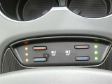 ヒーター&ベンチレーション付シートです。暑い時期も寒い冬も快適に過ごせるうれしい装備です。